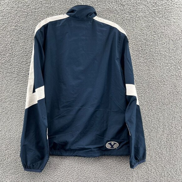 Brigham Young Byu Nike Jacket Mens Large Storm Fit Full Zip Windbreaker - Picture 6 of 10